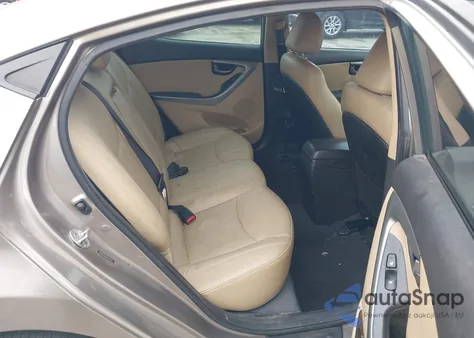 2013 Hyundai Elantra Limited из США, поврежденный, VIN 5NPDH4AEXDH307972